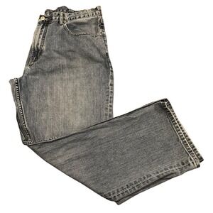 Structure Denim Jeans Mens 38x30 Blue Straight Leg Classic Casual